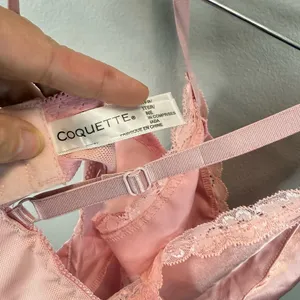 Coquette Pink Satin Lace Slip Dress Romantic Feminine‎ Size Small thumbnail 3