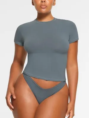 SKIMS Cotton Jersey T-Shirt S thumbnail 1
