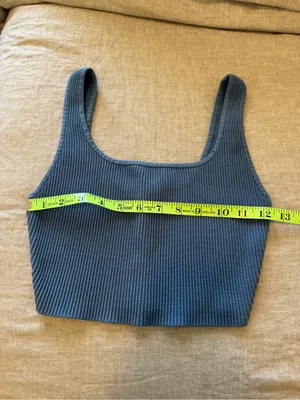 Aritzia Babaton Sculpt Knit Squareneck Cropped Tank thumbnail 7