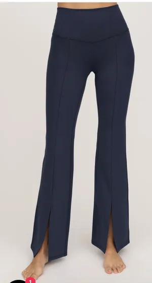 Flare Leggings Black thumbnail 1