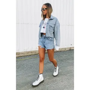 DR.Martens 1460 Lace Up Boots in White Smooth Leather US 8 thumbnail 3