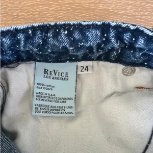 Revice Denim Jeans Wide Leg Size 24 Blue thumbnail 8