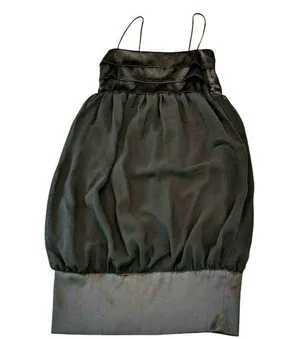 Women's Zara Black X-Small Cocktail Party Mini Dress D20 thumbnail 1