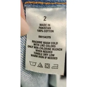 Aeropostale Light‎ Wash Mom Shorts Distressed Denim High Rise Summer Festival thumbnail 6