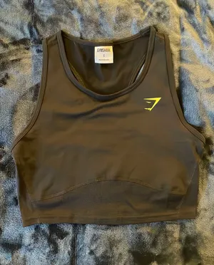 Gymshark Cropped Tank Top thumbnail 1