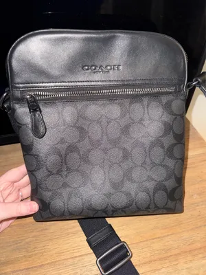 Coach Houston Leather Flight Bag Signature thumbnail 1
