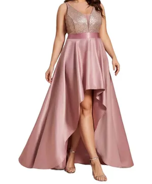 Sleeveless High Low Sequin Evening/Prom Dress thumbnail 3