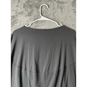 Lululemon Back In Action Short Sleeve T-Shirt Nulu Graphite Grey 14 Athleisure thumbnail 4