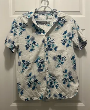 Cactus Man button top Blue Size M thumbnail 1