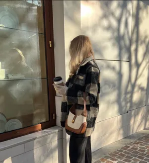 Rihoas Plaid Coat thumbnail 3