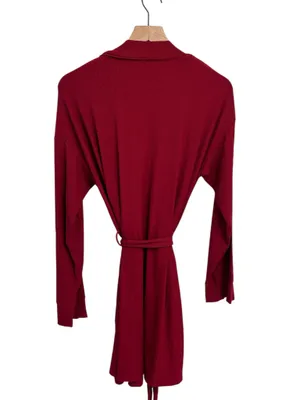 Skims Soft Lounge Short Robe Brick M Sold out New With Tags thumbnail 4