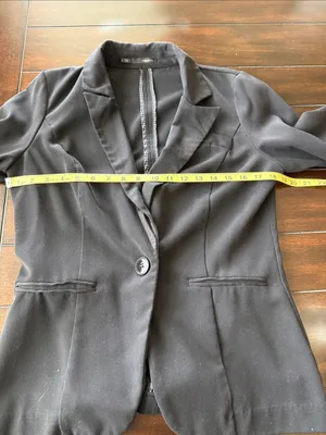 MAURICES Black Stretch Blazer Size L Classic / Capsule Wardrobe / Minimalist thumbnail 7