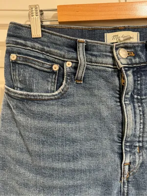 Madewell SLIM WIDE LEG Crop Jeans thumbnail 6