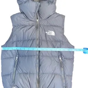 The North Face Hyalite Hooded Down Vest Black 600-Fill Puffer XS thumbnail 5