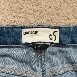 Garage Blue Jean Shorts Distressed Cuffed thumbnail 2