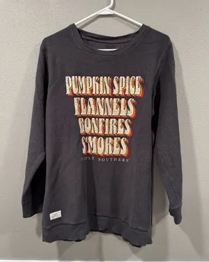 Simply Southern Pumpkin Spice Crewneck thumbnail 1