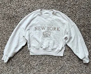 Abercrombie & Fitch NYC Embroidered Crewneck Sweatshirt thumbnail 1