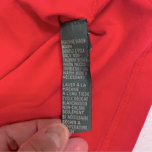 Lauren Ralph Lauren Women's Red Crewneck T-shirt Embroidered Logo Small thumbnail 8