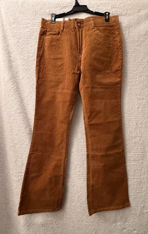 NWT Vintage Tan Corduroy Pants - Size 31 thumbnail 1