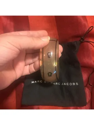 Marc Jacobs Taupe Bangle Bracelet thumbnail 5