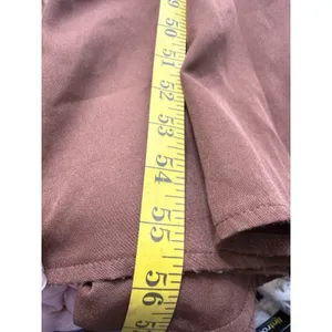 Pretty Little Thing Brown Corset Ruched Maxi Dress Size 8‎ Prom Dance Grad Racy thumbnail 8