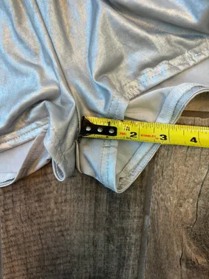 Metallic Gray Party Shorts thumbnail 8