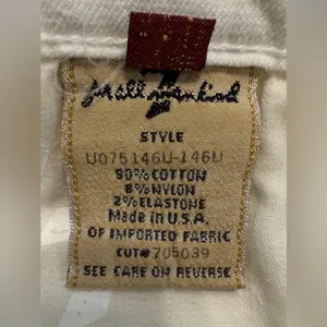 7 For All Mankind Classic White Flare Women's Jeans with Silver Sequins thumbnail 5
