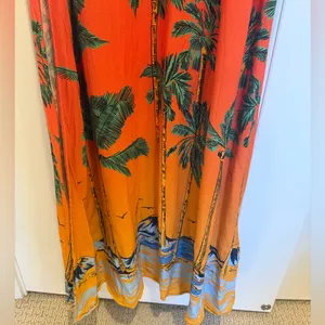 MAAJI Lucille Maxi Dress in Sunset Ombre Medium Resort Wear‎ Vacation Cover Up thumbnail 6