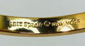 Kate Spade New York Spade Bangles Thin Enamel Hinge Bangle Bracelet Bright Rose thumbnail 6