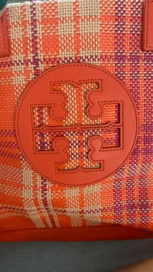Tory Burch Pink Plaid Tote thumbnail 6