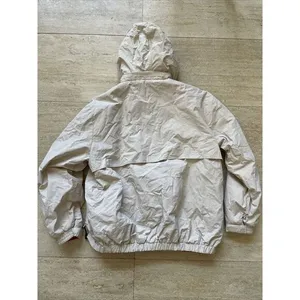 Women's vintage P & O Cruises Alaska Hooded Jacket‎ Size S Beige thumbnail 3