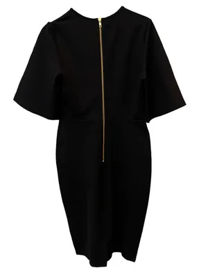 RACHEL PARCELL Flutter Sleeve Ponte Dress (M) thumbnail 5