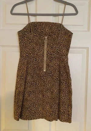 Urban Outfitters Leopard Mini Dress thumbnail 4