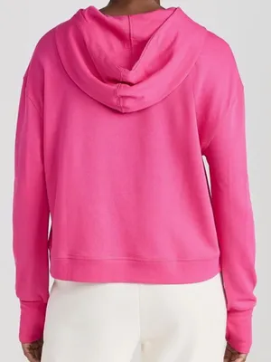 Sweaty Betty After Class Hoodie Pink Hooded Pullover Sweatshirt Updated Style thumbnail 4