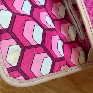Juicy Couture Woven Clutch Purse with Pom Pom Accent Party Bag‎ thumbnail 9