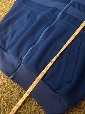 Vintage 80s Bonne Sportswear Blue Track Jacket Womens M thumbnail 8