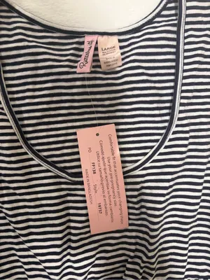 NWT Rumor Has It Striped Sleeveless Maternity Dress - Large thumbnail 4