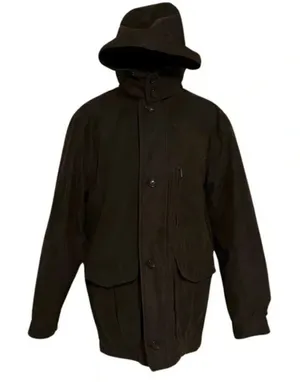 London Fog Brown Heavy Hooded Coat – Size M thumbnail 1