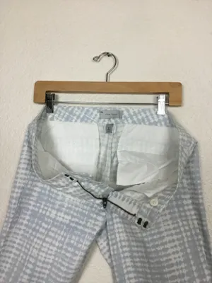 Gap Ultra Skinny women’s Pants Size 8 Cotton Blue/white Cropped Back Seam. thumbnail 6