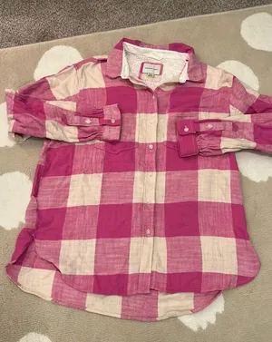American Eagle outfitters flannel button down shirt thumbnail 1
