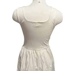 J.Crew Drop-waist mixy dress in natural/Ivory color Size Medium NWT thumbnail 11