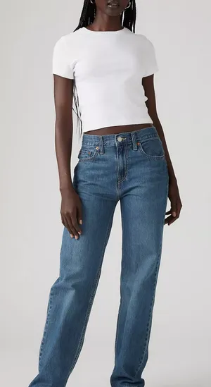 Levi's Straight Leg Blue Jeans thumbnail 1