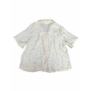 Quince Shirt Womens Large Gauze Button Collared Blouse 100% Cotton #FF9-3 thumbnail 8