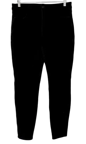 American Eagle dream stretch black jeans women's size 12‎ long cotton blend thumbnail 1