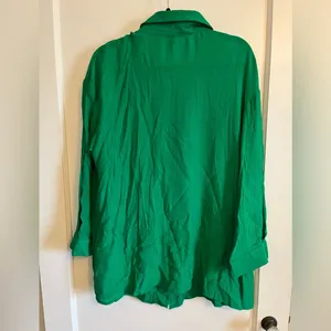 SheIn Green gauze shorts set thumbnail 4