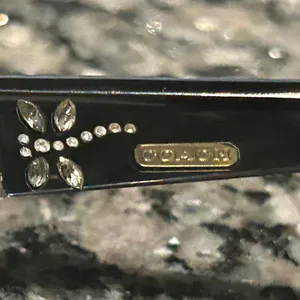 Coach Black Patterned Eyeglasses thumbnail 11