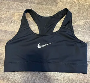 Black Nike Sports Bra Dri-Fit thumbnail 1