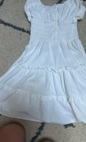 White Graduation Dress thumbnail 3