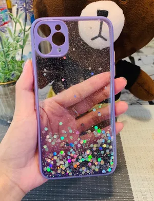IPhone 11 Pro Clear glitter Case thumbnail 2