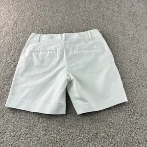 Lilly Pulitzer Women's White Bermuda Shorts‎ Pockets Golf Preppy Casual Size 2 thumbnail 4